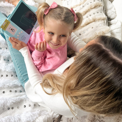 Tablet mit 510 Flash-Karten